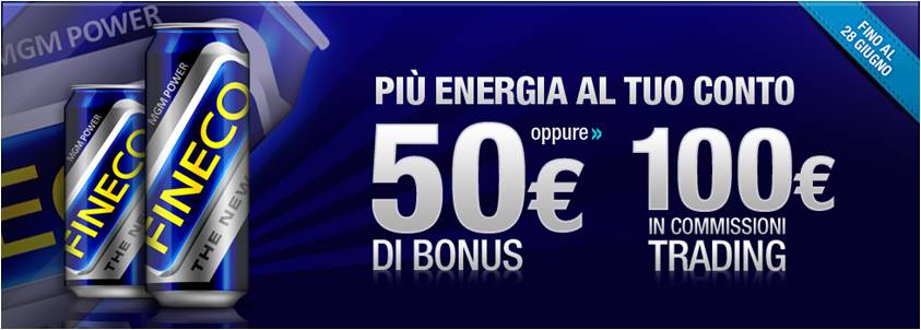 Promozione conto corrente Fineco